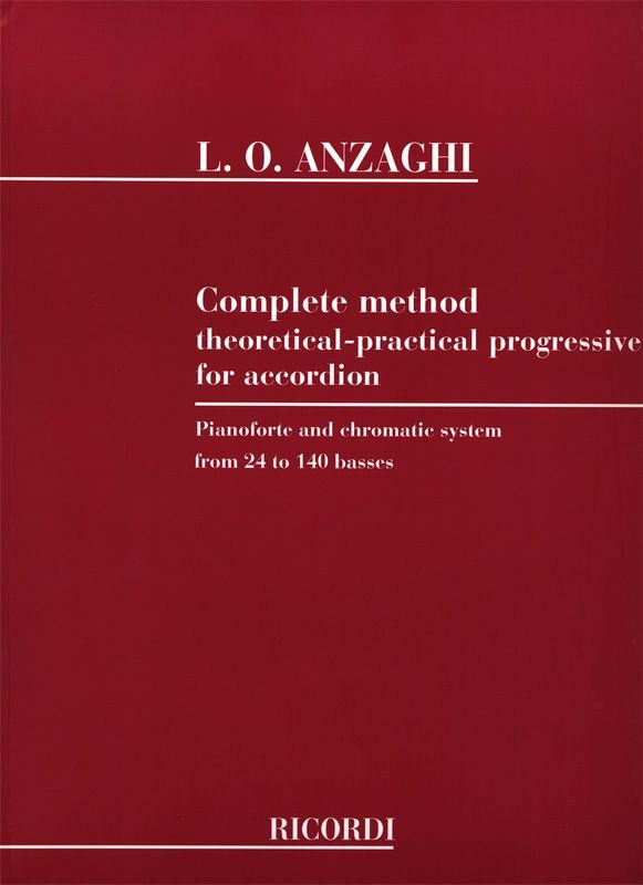 RICORDI Complete method theoretical-pratical progress