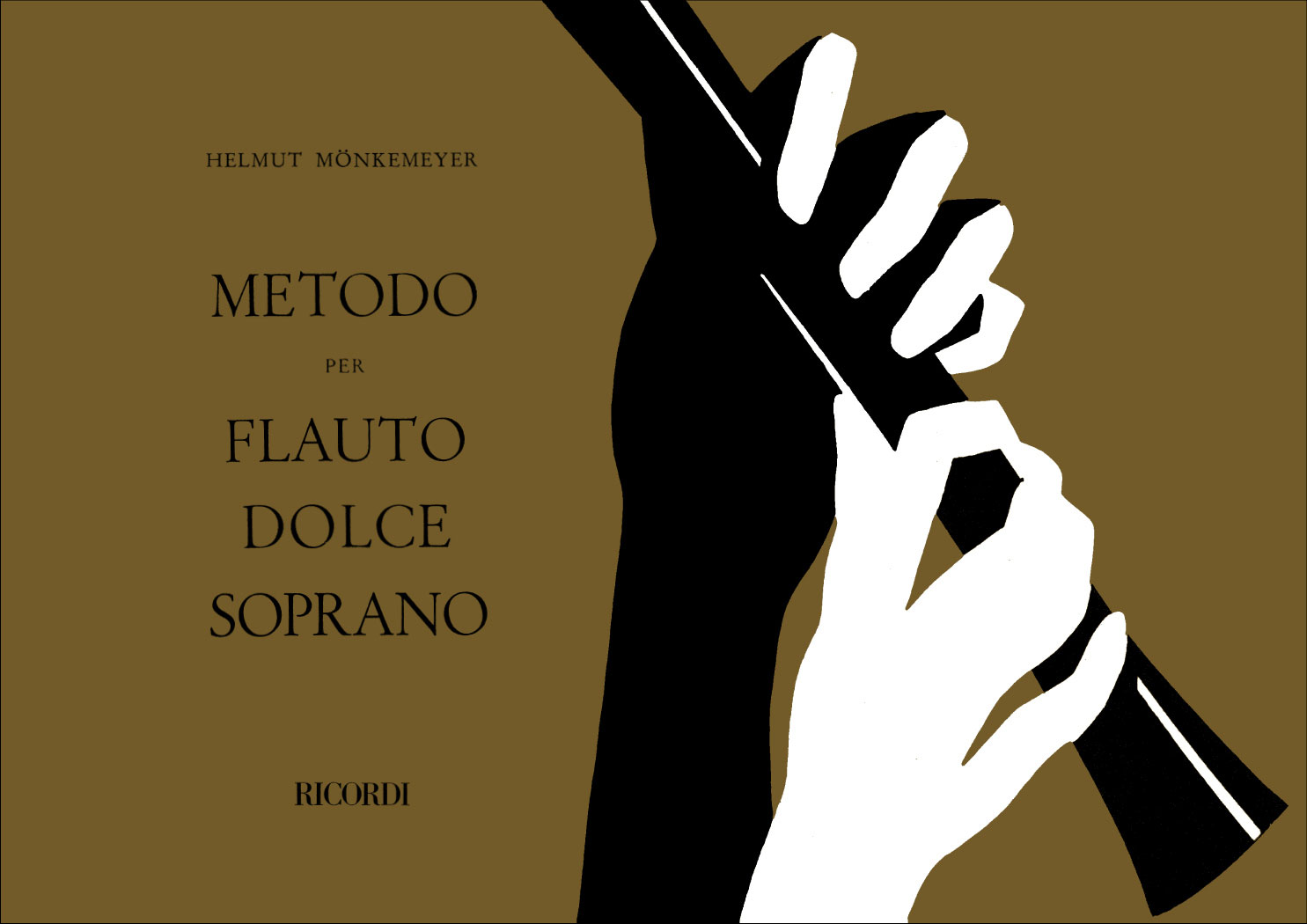 RICORDI Metodo Per Flauto Dolce Soprano