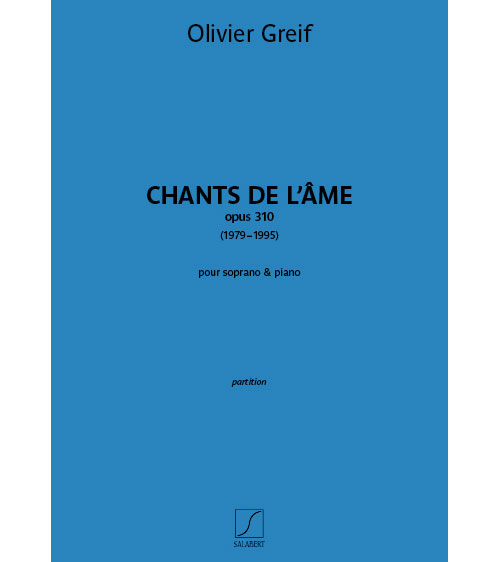 SALABERT Chants de l'âme, op 310