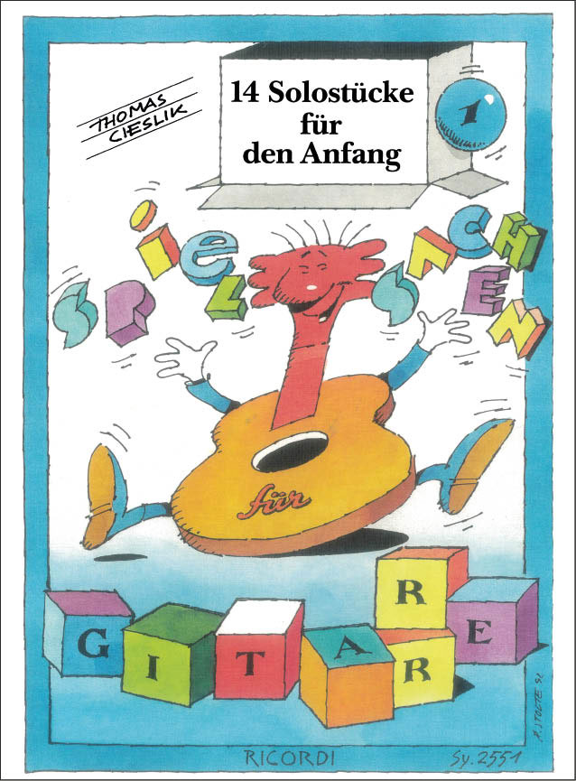 RICORDI 14 Solostücke für den Anfang