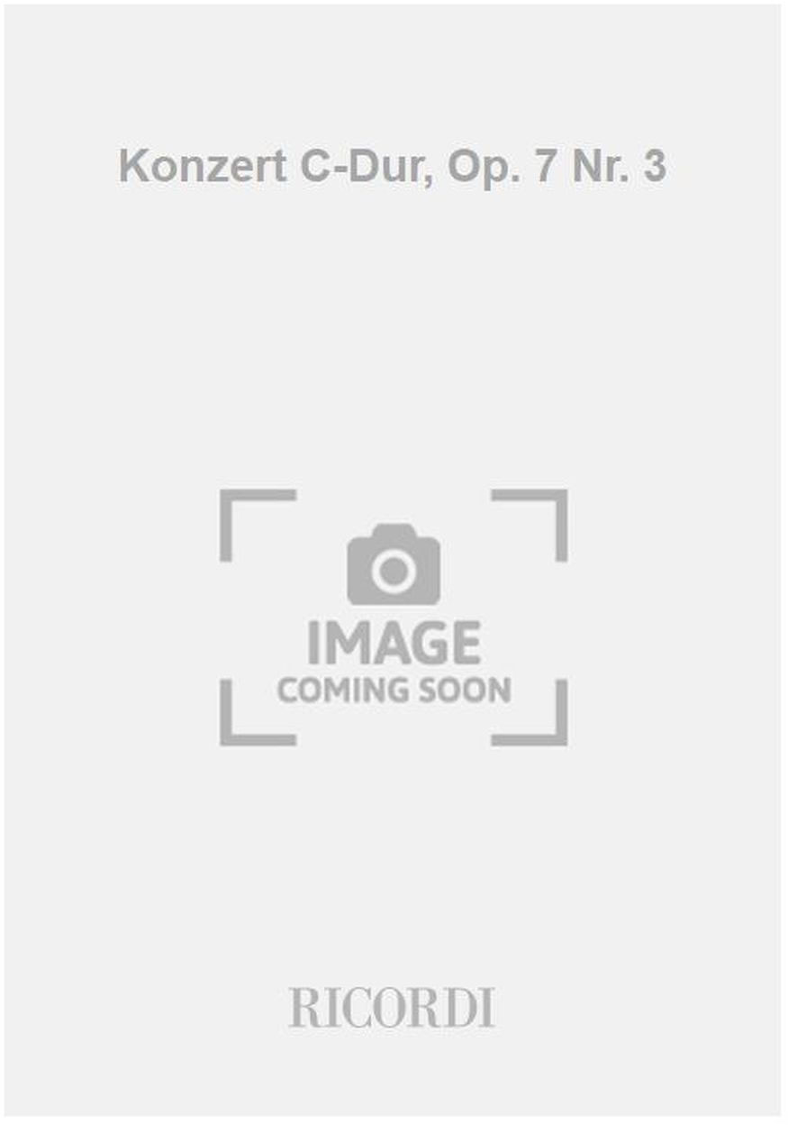 RICORDI Konzert C-Dur, Op. 7 Nr. 3