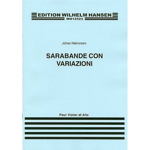 WILHELM HANSEN Sarabande Con Variazioni