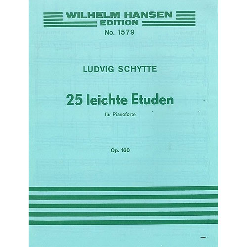 WILHELM HANSEN 25 Easy Studies For Piano Op.160