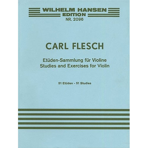 WILHELM HANSEN Studies and Exercises For Violin Solo Volume 1