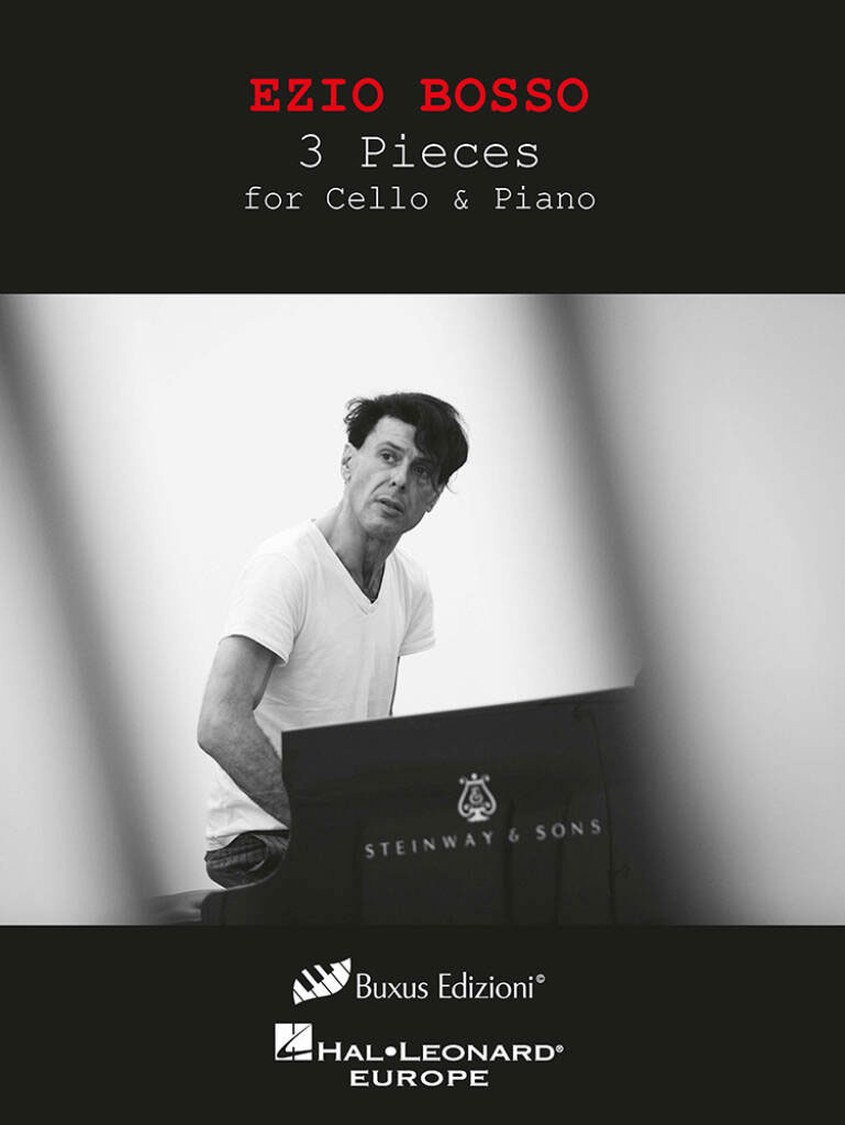 HAL LEONARD BOSSO EZIO- 3 PIECES FOR CELLO & PIANO