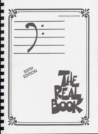 HAL LEONARD REAL BOOK 6TH EDITION BASS CLEF