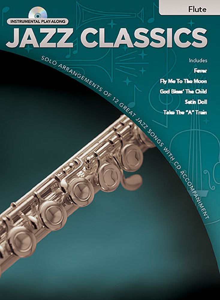 HAL LEONARD JAZZ CLASSICS FOR FLUTE + CD
