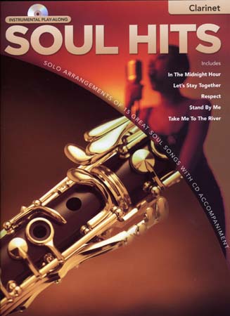 HAL LEONARD INSTRUMENTAL PLAY ALONG - SOUL HITS + CD - CLARINET 