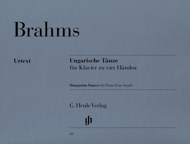 HENLE VERLAG BRAHMS J. - HUNGARIAN DANCES 1 - 21