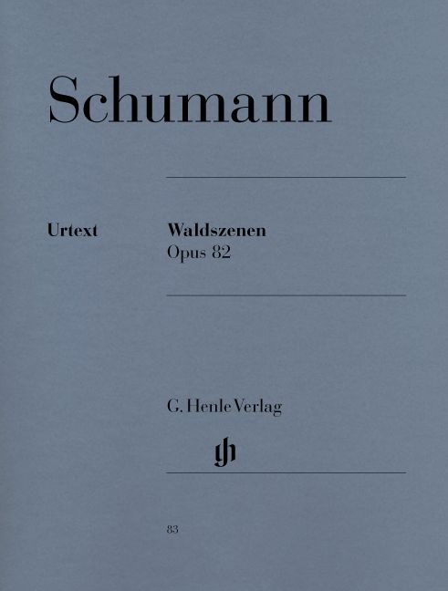 HENLE VERLAG SCHUMANN R. - FOREST SCENES OP. 82