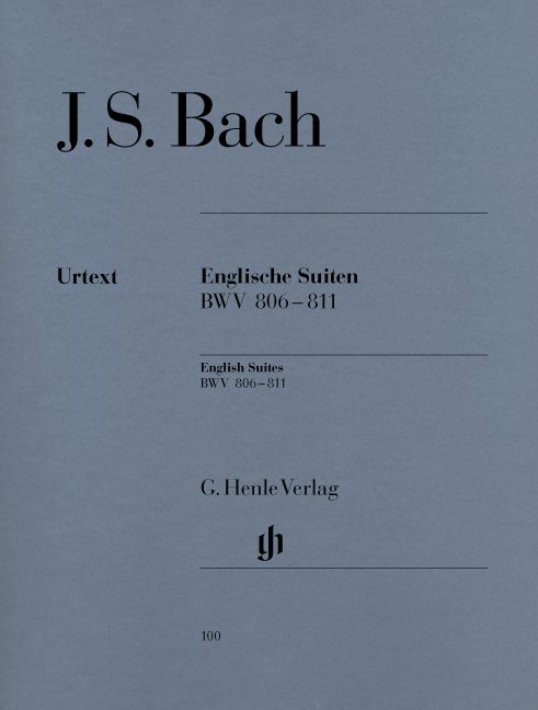 HENLE VERLAG BACH J.S. - ENGLISH SUITES BWV 806-811