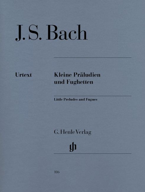 HENLE VERLAG BACH J.S. - LITTLE PRELUDES AND FUGUES