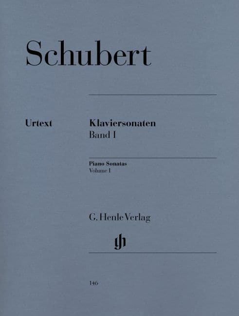 HENLE VERLAG SCHUBERT F. - PIANO SONATAS, VOLUME I