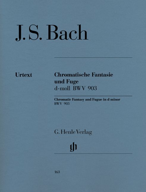 HENLE VERLAG Bach J.S. - Chromatic Fantasy And Fugue D Minor BWV 903 And 903a