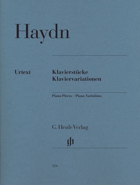 HENLE VERLAG HAYDN J. - PIANO PIECES ? PIANO VARIATIONS