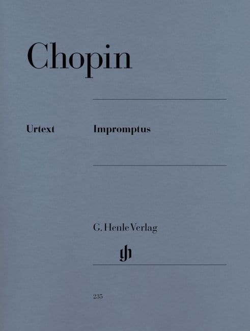 HENLE VERLAG CHOPIN F. - IMPROMPTUS - PIANO
