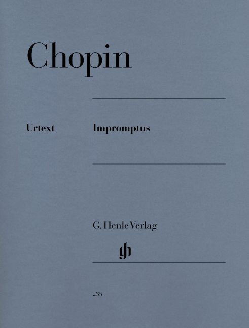 HENLE VERLAG CHOPIN F. - IMPROMPTUS