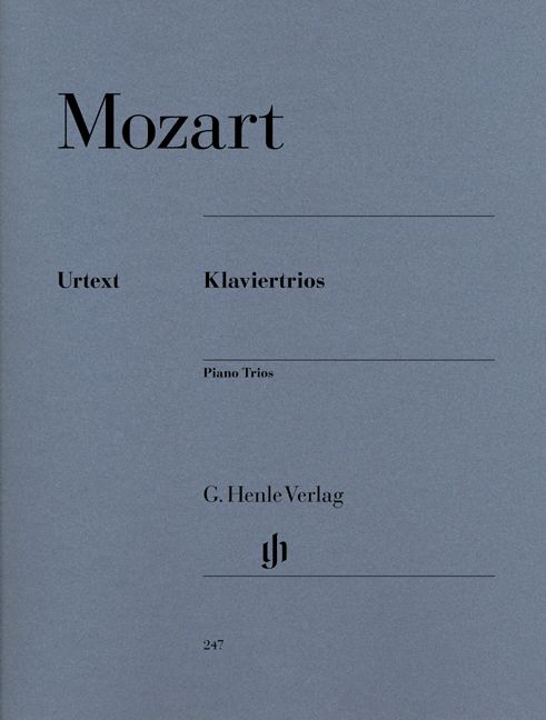 HENLE VERLAG MOZART W.A. - PIANO TRIOS