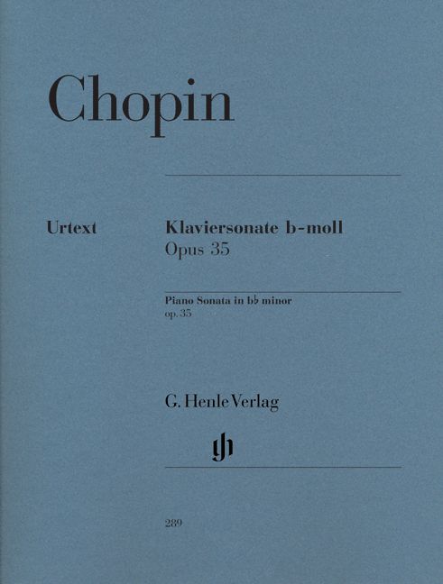 HENLE VERLAG CHOPIN F. - PIANO SONATA B FLAT MINOR OP. 35