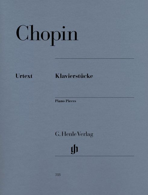 HENLE VERLAG CHOPIN F. - PIANO PIECES
