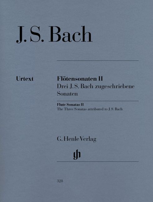 HENLE VERLAG J.S. - Flute Sonatas, Volume Ii (3 Sonatas Ascribed To J. S. - With Violoncello P)