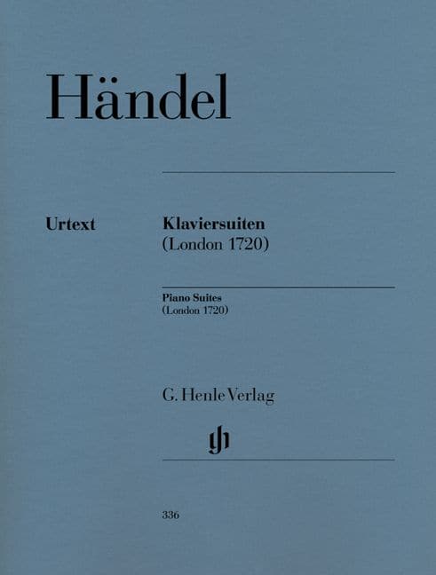 HENLE VERLAG HAENDEL G.H. - PIANO SUITES (LONDON 1720)