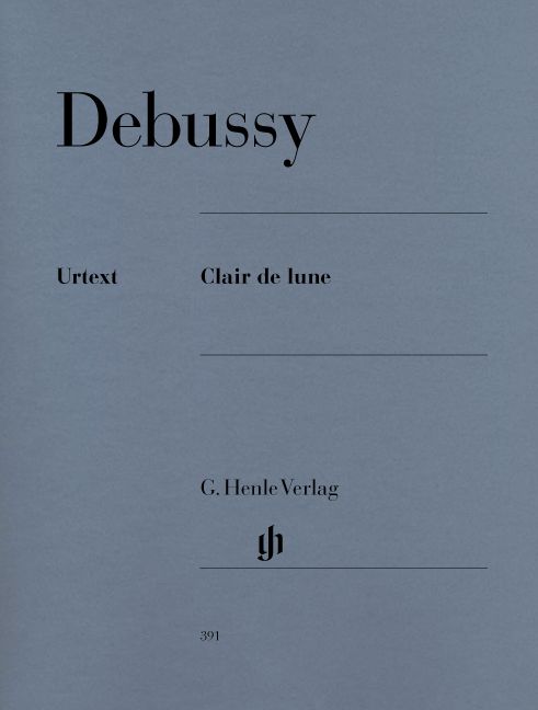 HENLE VERLAG DEBUSSY C. - CLAIR DE LUNE