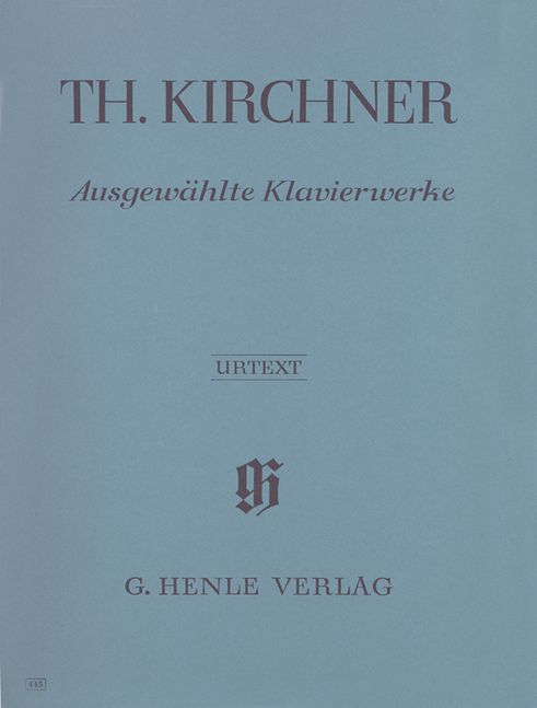 HENLE VERLAG KIRCHNER T. - SELECTED PIANO WORKS
