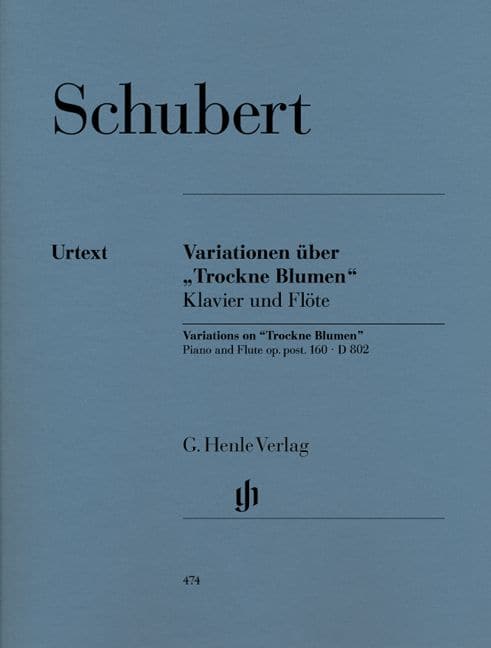 HENLE VERLAG SCHUBERT F. - VARIATIONS ON 