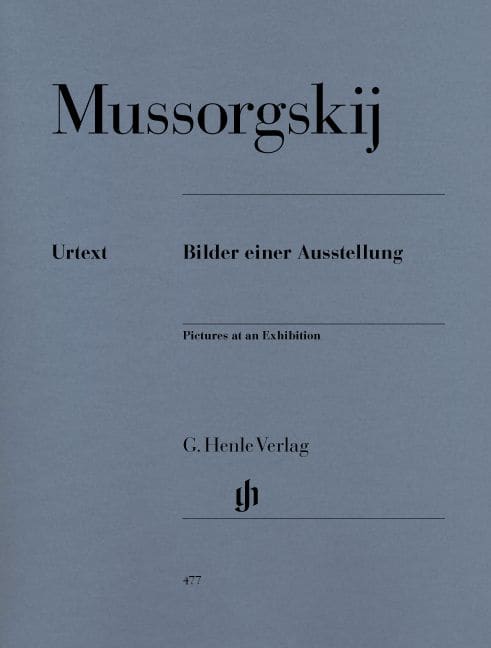 HENLE VERLAG MUSSORGSKIJ M. - PICTURES AT AN EXHIBITION