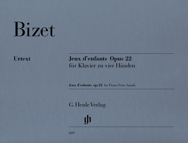 HENLE VERLAG BIZET G. - JEUX D'ENFANTS OP. 22