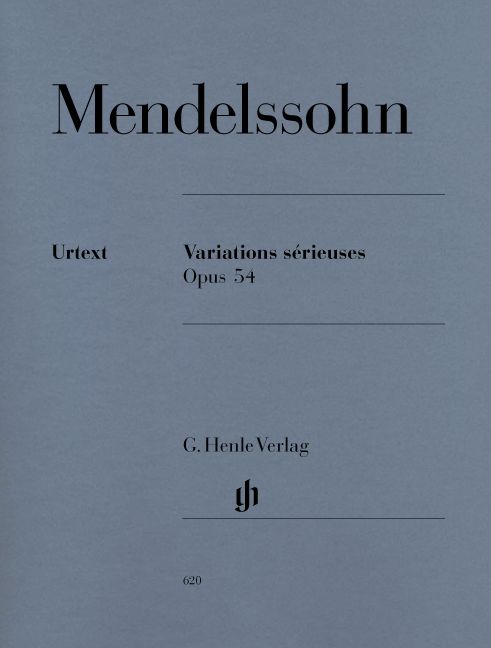 HENLE VERLAG MENDELSSOHN B F. - VARIATIONS SERIEUSES OP. 54