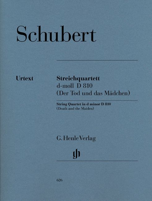 HENLE VERLAG SCHUBERT F. - STRING QUARTET 