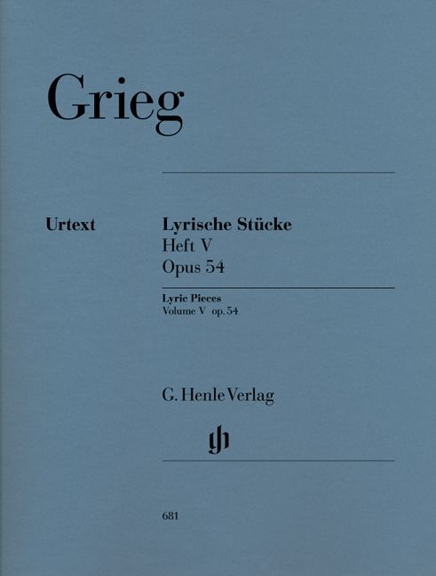 HENLE VERLAG Grieg E. - Lyric Pieces Volume V, Op. 54