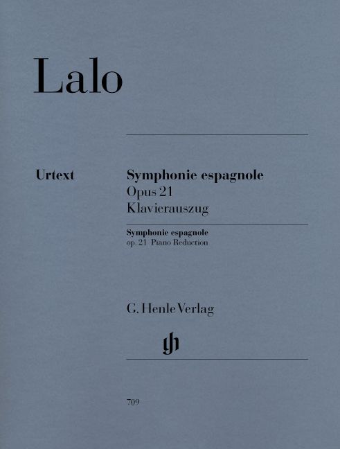 HENLE VERLAG Lalo E. - Symphonie Espagnole For Violin And Orchestra D Minor Op. 21 - Violon & Piano