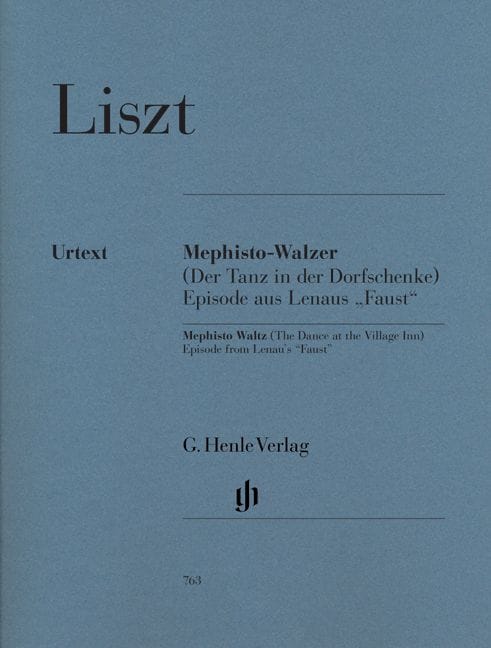 HENLE VERLAG LISZT F. - MEPHISTO WALTZ