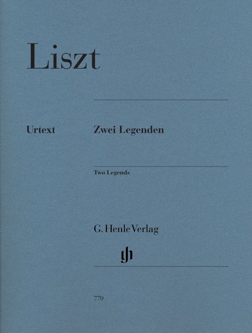 HENLE VERLAG LISZT F. - TWO LEGENDS