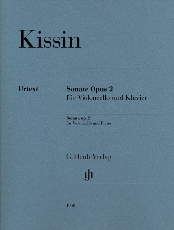 HENLE VERLAG Kissin Evgeny - Sonate Opus 2 - Violoncelle & Piano