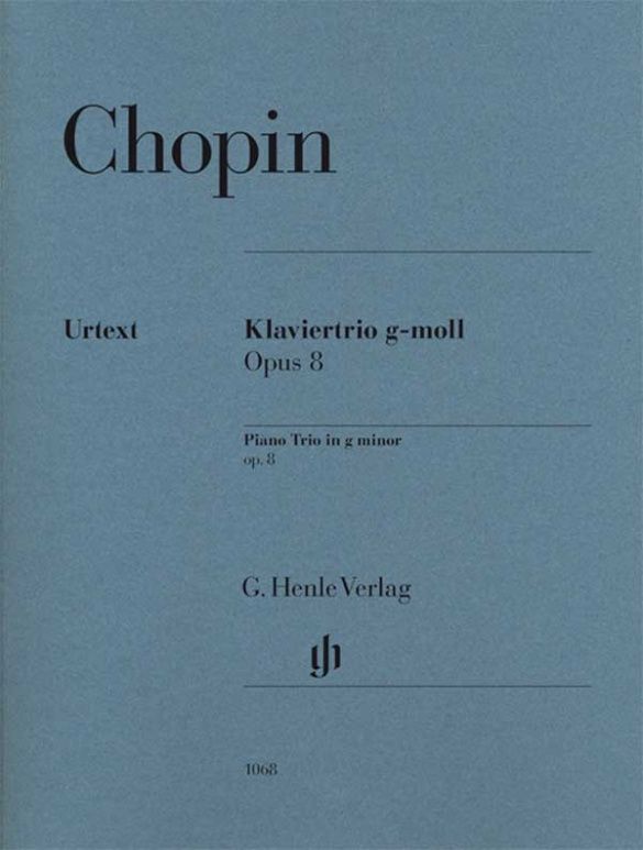 HENLE VERLAG Chopin Frederic - Piano Trio In G Minor Op.8