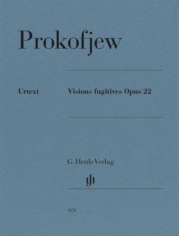 HENLE VERLAG PROKOFIEV S. - VISIONS FUGITIVES OP. 22 - PIANO