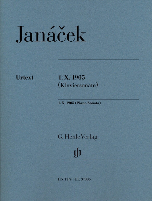 HENLE VERLAG JANACEK LEOS - 1.X.1905 - PIANO SONATA