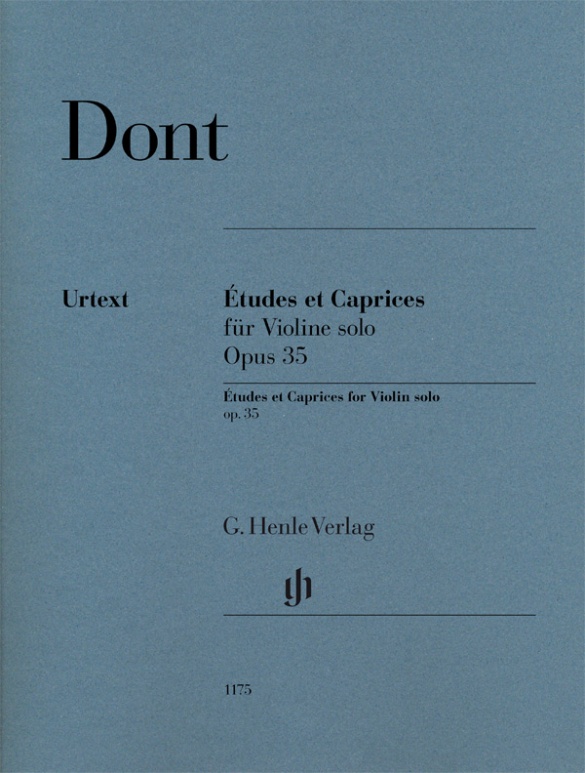 HENLE VERLAG DONT JAKOB - ETUDES & CAPRICES OP.35 - VIOLON SOLO