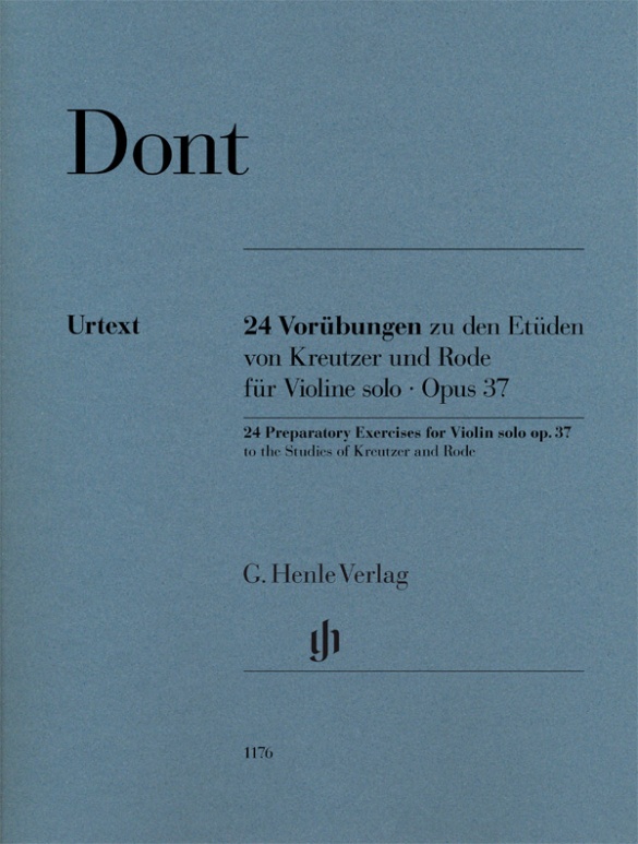HENLE VERLAG Dont Jakob - 24 Exercices Preparatoires Op.37 - Violon Solo