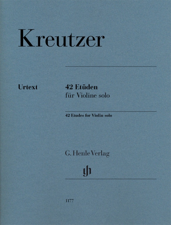 HENLE VERLAG KREUTZER RODOLPHE - 42 ETUDES - VIOLON