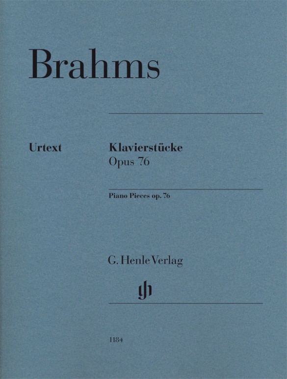 HENLE VERLAG BRAHMS J. - PIANO PIECES OP.76