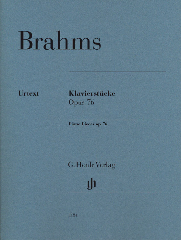 HENLE VERLAG BRAHMS J. - PIANO PIECES OP.76