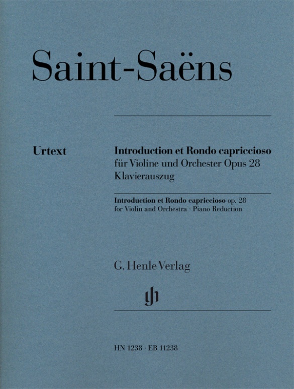 HENLE VERLAG SAINT-saens Camille - Introduction et Rondo Capriccioso Op.28 - Violon & Piano