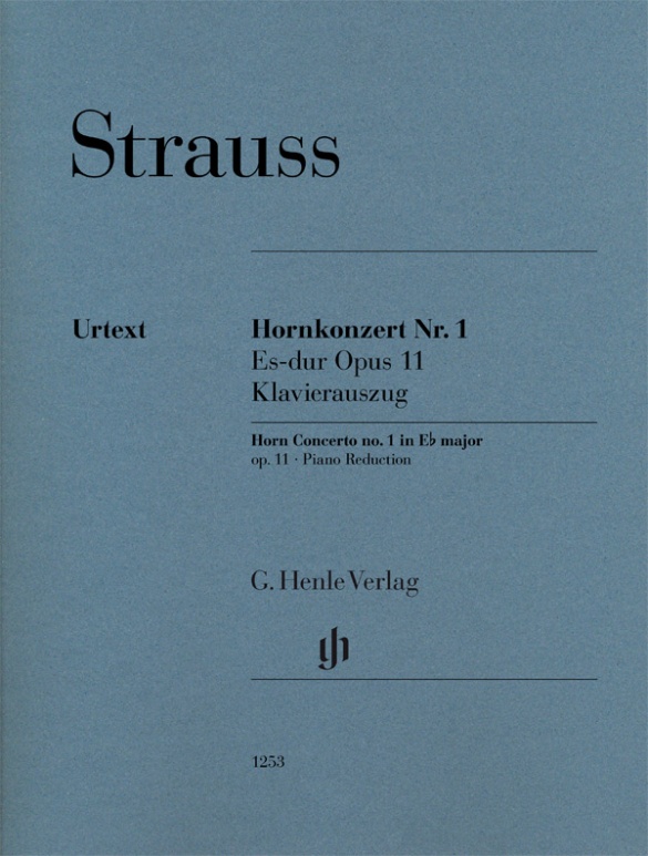 HENLE VERLAG Strauss Richard - Concerto Pour Cor N°1 - Op.11 - Cor & Piano
