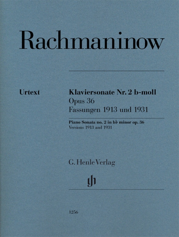 HENLE VERLAG Rachmaninov S. - Piano Sonata N°2 Op.36 (versions 1913 & 1931) - Piano