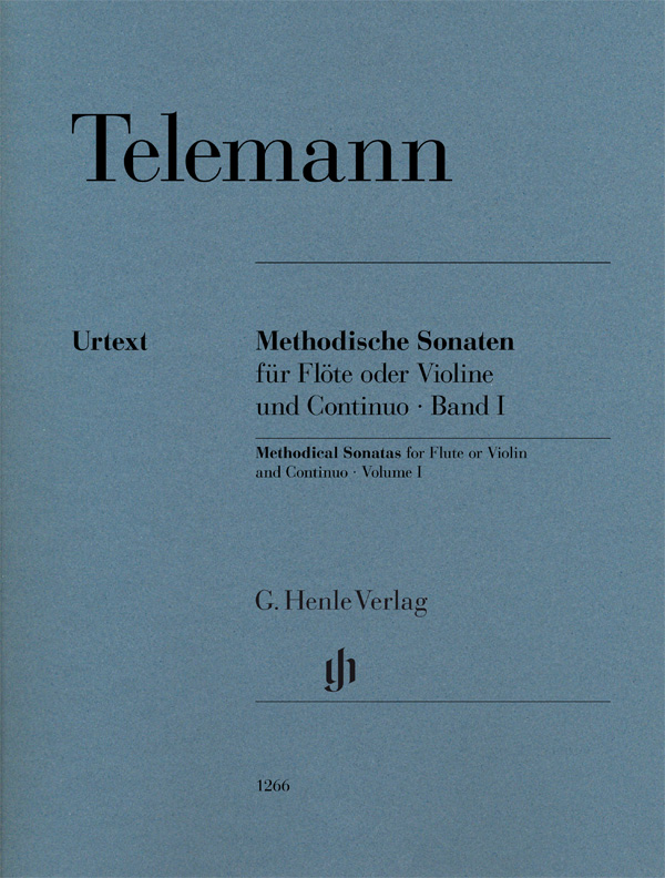 HENLE VERLAG TELEMANN - SONATES METHODIQUES VOL.1